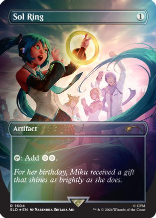 Sol Ring (SLD-1604) (Rainbow Foil) [Secret Lair Drop Series] Foil