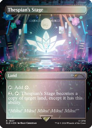 Thespian's Stage (SLD-1607) (Rainbow Foil) [Secret Lair Drop Series] Foil