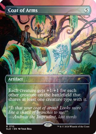Coat of Arms (SLD-1712) (Rainbow Foil) [Secret Lair Drop Series] Foil
