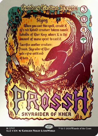 Prossh, Skyraider of Kher (Rainbow Foil) (SLD-1717) [Secret Lair Drop Series] Foil