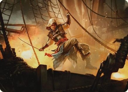 Edward Kenway Art Card (ASACR-005) [Assassin's Creed Art Series]