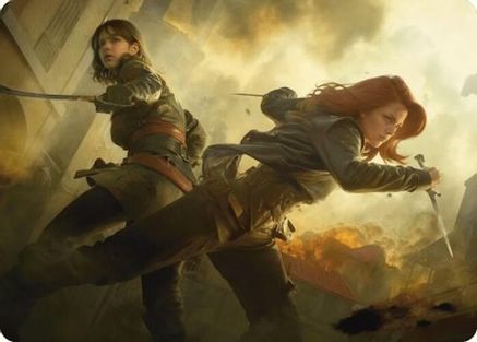 Mary Read and Anne Bonny Art Card (ASACR-007) [Assassin's Creed Art Series]
