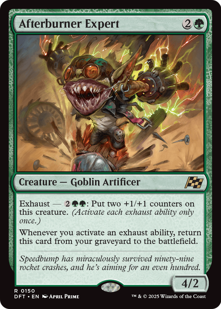 Afterburner Expert (DFT-150) [Aetherdrift] Foil