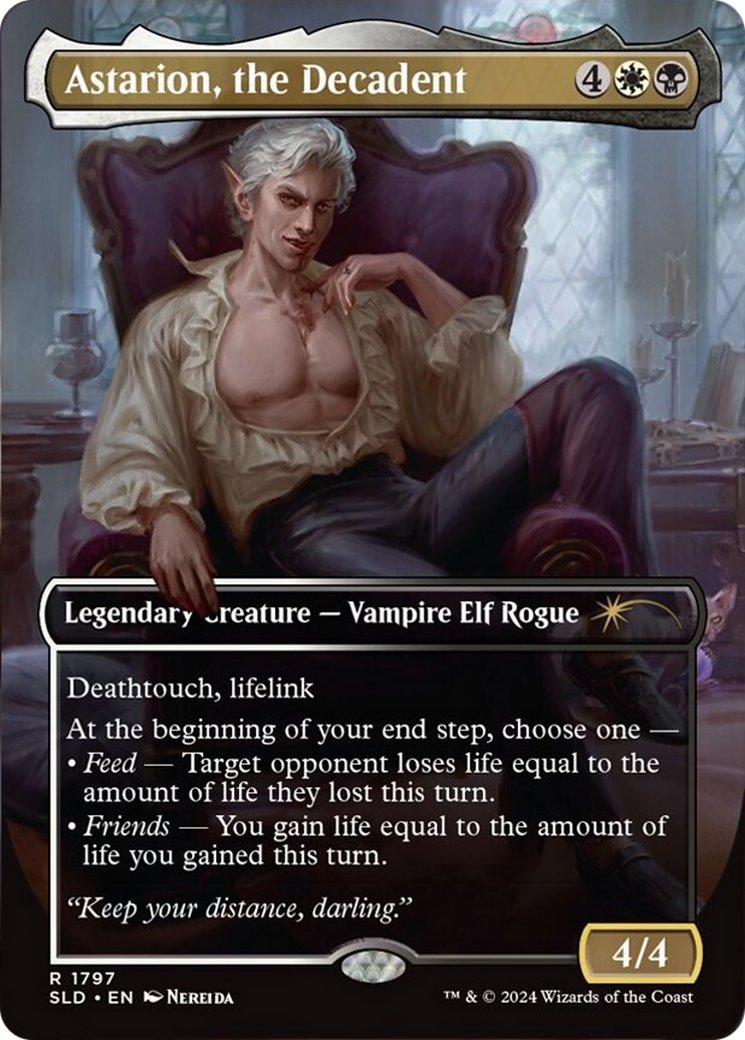 Astarion, the Decadent (SLD-1797) (Borderless) [Secret Lair Drop]
