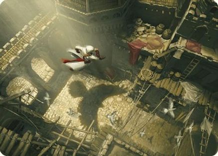 Rooftop Bypass Art Card (ASACR-020) [Assassin's Creed Art Series]