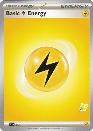 Basic Lightning Energy - Pikachu (4) [Battle Academy 2024] - Common
