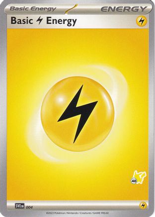 Basic Lightning Energy - Pikachu (4) [Battle Academy 2024] - Common