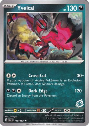 Yveltal - Darkrai Deck (118) [Battle Academy 2024] - Rare