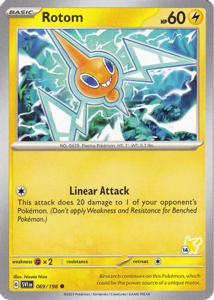 Rotom - Pikachu (69) [Battle Academy 2024] - Common