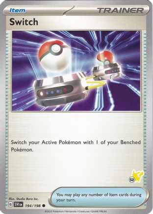 Switch - Pikachu (194) [Battle Academy 2024] - Common