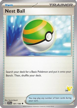 Nest Ball - Pikachu (181/198) [Battle Academy 2024] - Uncommon