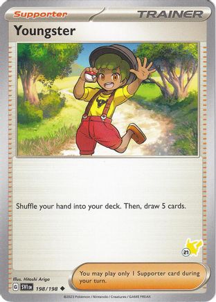 Youngster - Pikachu (198) [Battle Academy 2024] - Uncommon