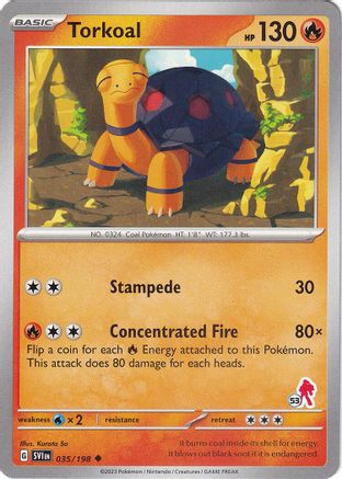 Torkoal - Armarouge (35) [Battle Academy 2024] - Uncommon