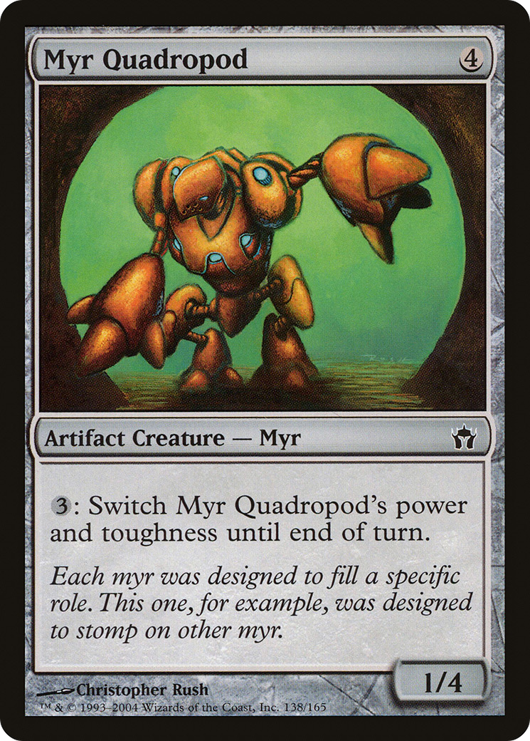 Myr Quadropod (5DN-138) [Fifth Dawn]