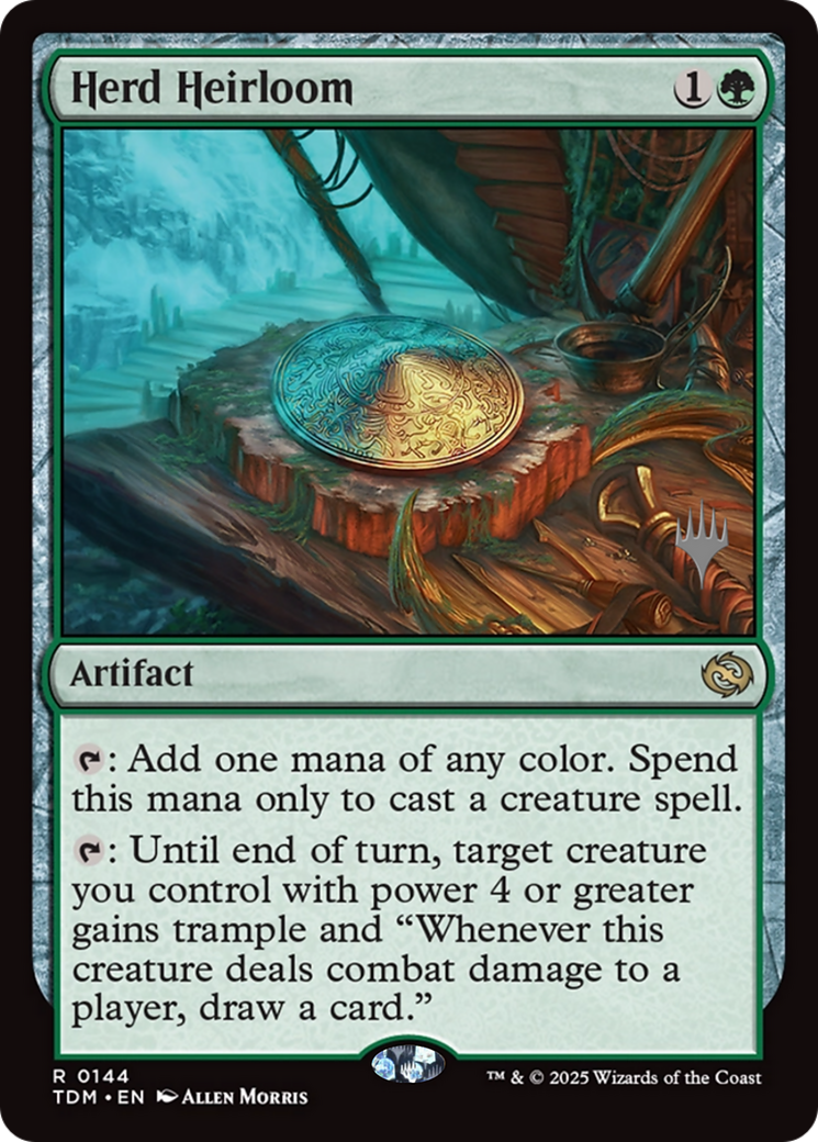 Herd Heirloom (PPTDM-144) [Promo Pack: Tarkir: Dragonstorm]