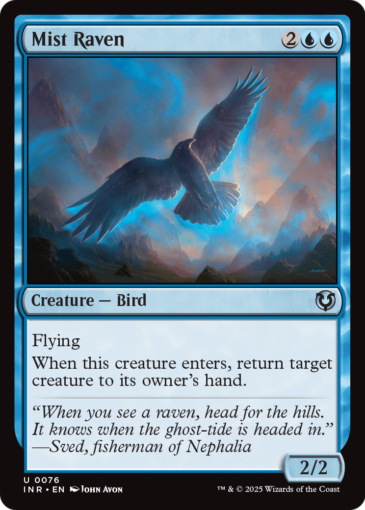 Mist Raven (INR-076) [Innistrad Remastered]