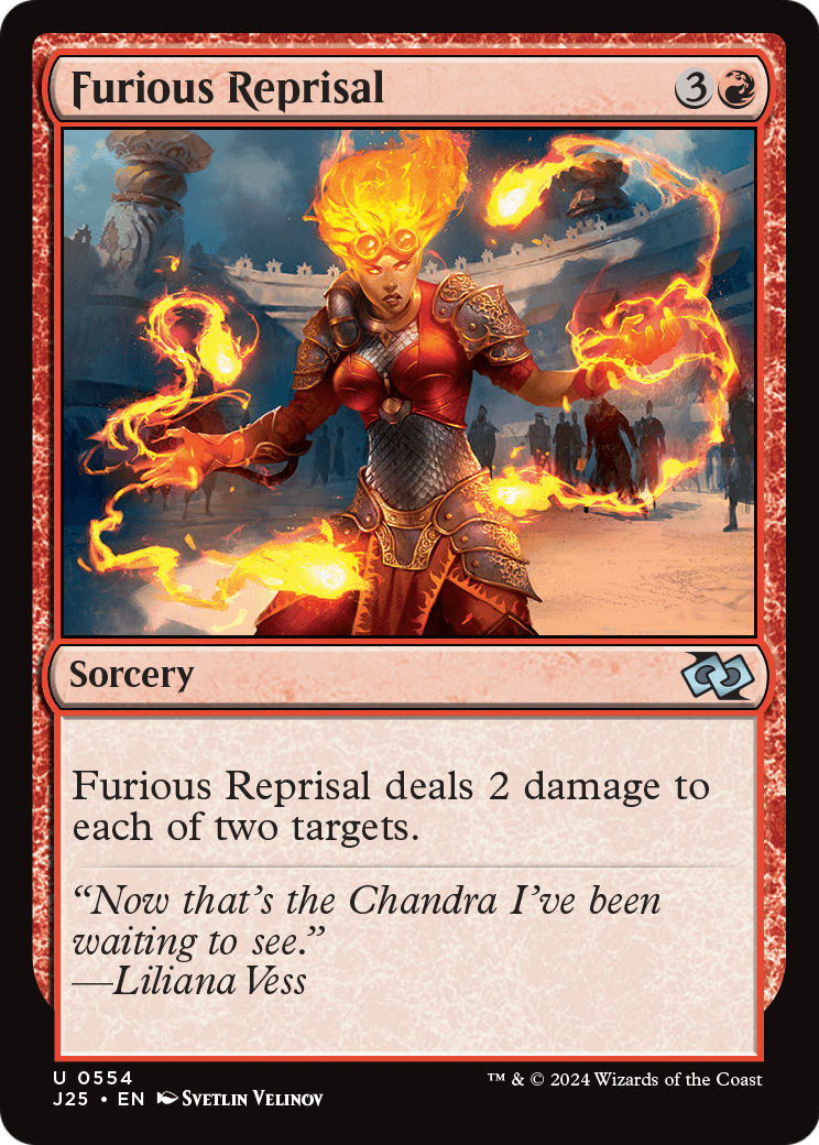 Furious Reprisal (J25-554) [Foundations Jumpstart]