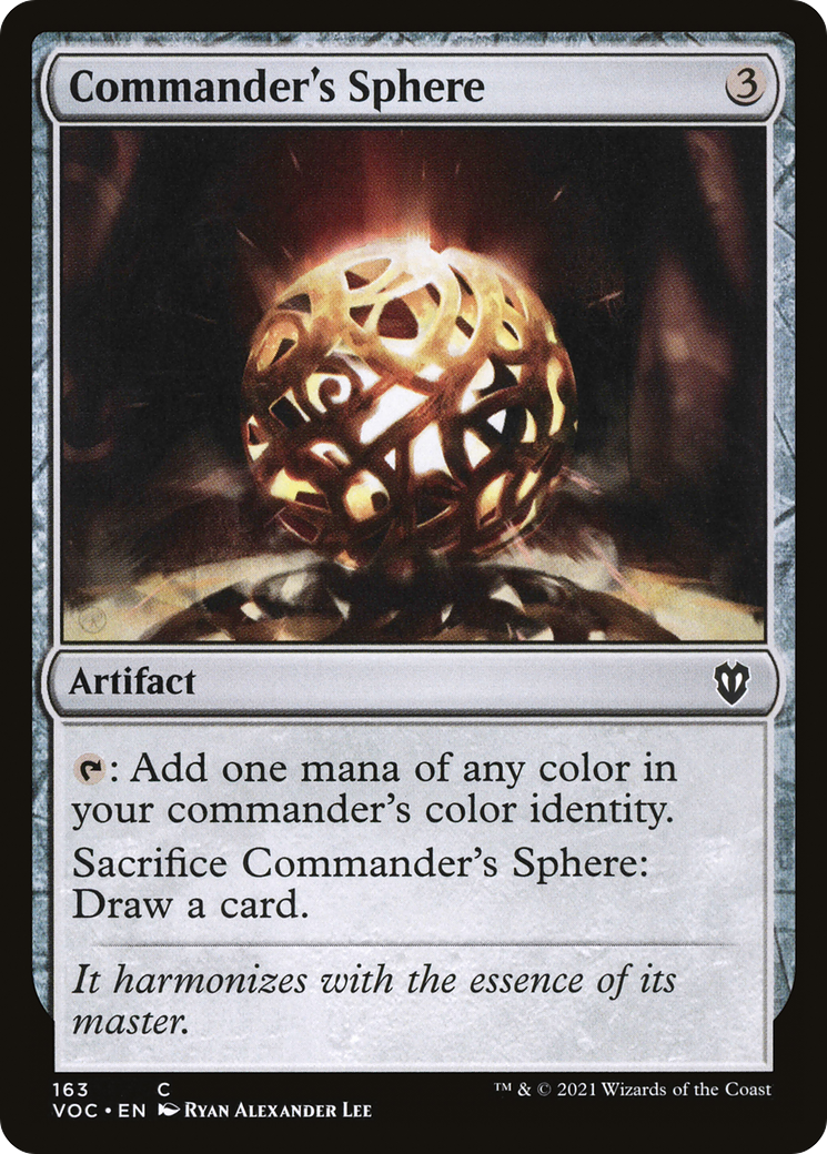 Commander's Sphere (VOC-163) [Crimson Vow Commander]