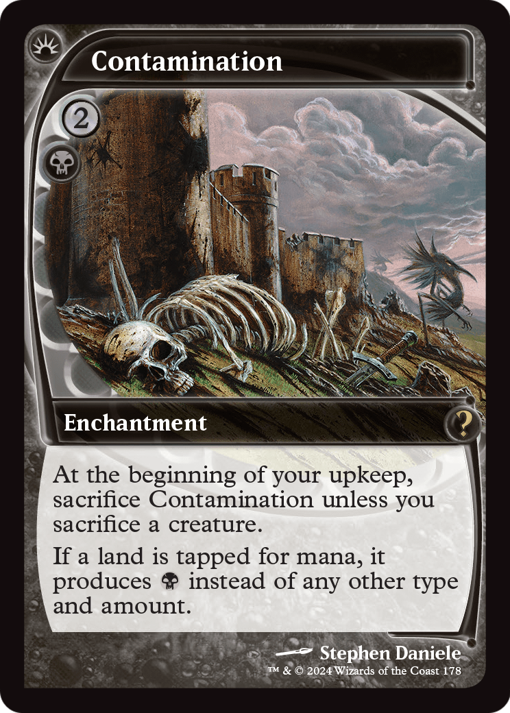 Contamination (Future Sight) (MB2-178) [Mystery Booster 2] Foil