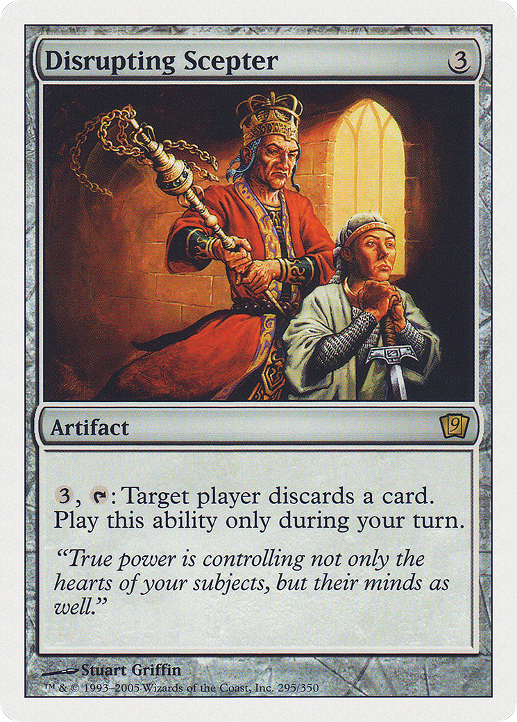 Disrupting Scepter (9ED-295) [9th Edition]