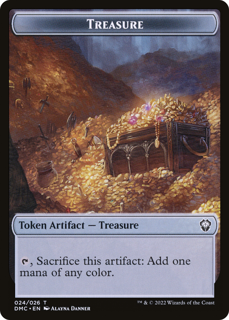Treasure (TDMU-024) [Dominaria United Tokens]