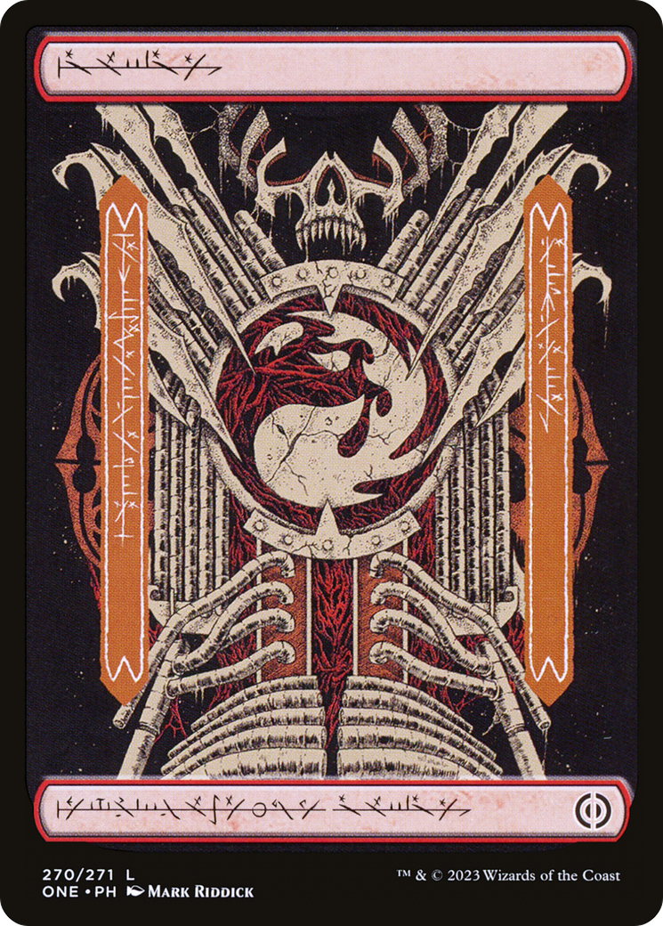 Mountain (270) - Full Art (ONE-270) [Phyrexia: All Will Be One]