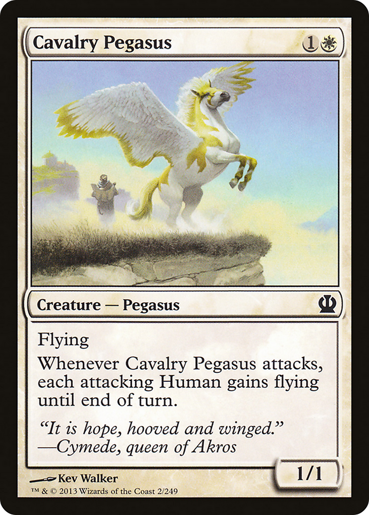 Cavalry Pegasus (THS-002) [Theros]