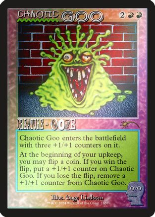 Chaotic Goo (Rainbow Foil) (SLD-1658) [Secret Lair Drop Series] Foil
