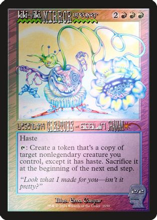 Kiki-Jiki, Mirror Breaker (Rainbow Foil) (SLD-1659) [Secret Lair Drop Series] Foil