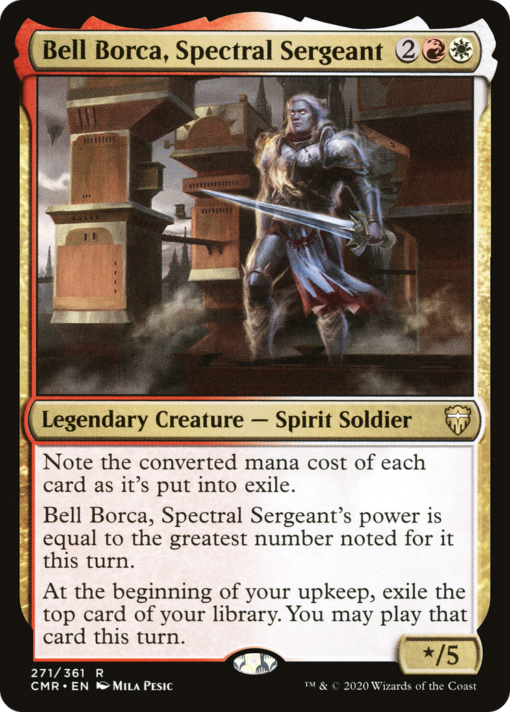 Bell Borca, Spectral Sergeant (CMR-271) [Commander Legends] Foil