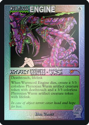 Wurmcoil Engine (Rainbow Foil) (SLD-1661) [Secret Lair Drop Series] Foil