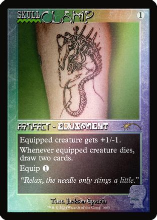 Skullclamp (SLD-1663) (Rainbow Foil) [Secret Lair Drop Series] Foil