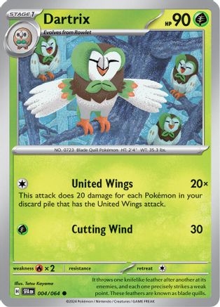 Dartrix (004) [SV Shrouded Fable] - Common
