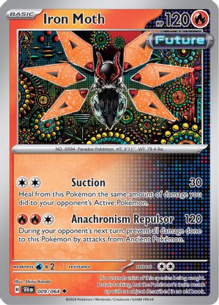 Iron Moth (009) [SV Shrouded Fable] Reverse Holofoil - Uncommon