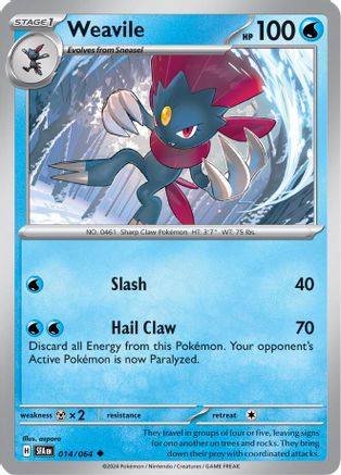 Weavile (014) [SV Shrouded Fable] - Uncommon