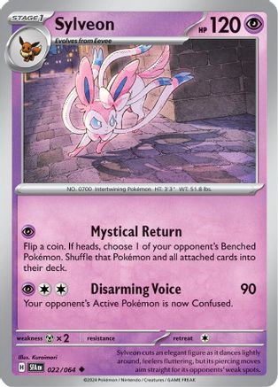Sylveon (022) [SV Shrouded Fable] Reverse Holofoil - Uncommon