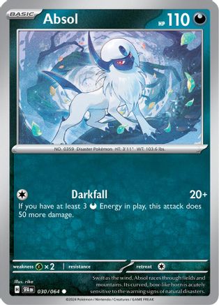 Absol (030) [SV Shrouded Fable] Reverse Holofoil - Common