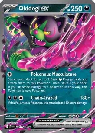Okidogi ex (036/064) [SV Shrouded Fable] Holofoil - Double Rare