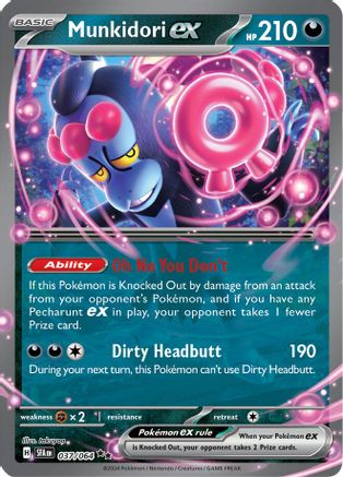 Munkidori ex (037/064) [SV Shrouded Fable] Holofoil - Double Rare