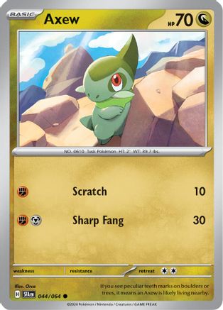 Axew (044) [SV Shrouded Fable] Reverse Holofoil - Common