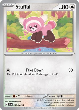 Stufful (052) [SV Shrouded Fable] Reverse Holofoil - Common