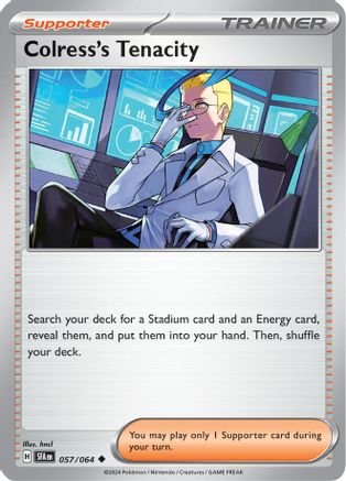 Colress's Tenacity (057/064) [SV Shrouded Fable] - Uncommon