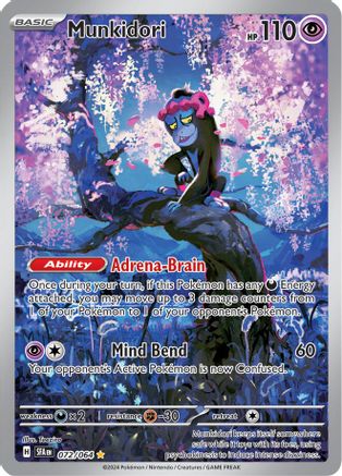 Munkidori (072) [SV Shrouded Fable] Holofoil - Illustration Rare
