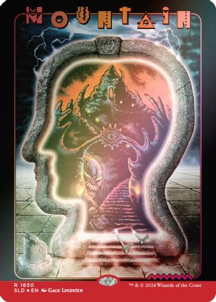 Mountain (SLD-1650) (Rainbow Foil) [Secret Lair Drop Series] Foil