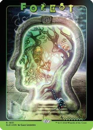 Forest (SLD-1651) (Rainbow Foil) [Secret Lair Drop Series] Foil