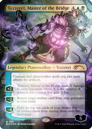 Tezzeret, Master of the Bridge (Rainbow Foil) (SLD-1701) [Secret Lair Drop Series] Foil