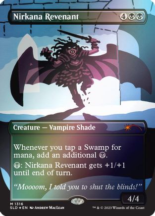 Nirkana Revenant (Rainbow Foil) (SLD-1316) [Secret Lair Drop Series] Foil