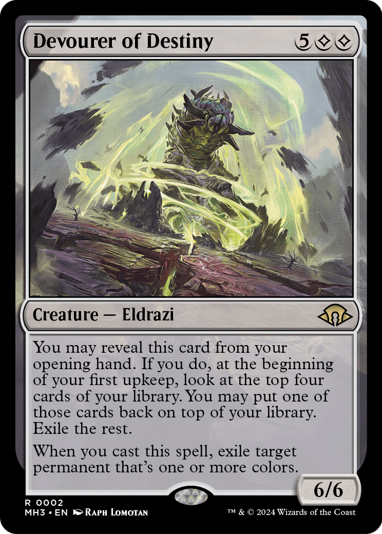 Devourer of Destiny (MH3-002) [Modern Horizons 3] Foil
