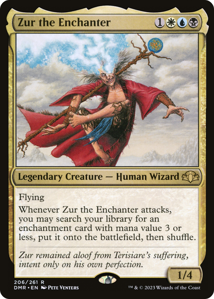Zur the Enchanter (DMR-206) [Dominaria Remastered]