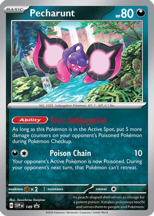 Pecharunt (149) [SV Scarlet & Violet Promo Cards] Holofoil - Promo